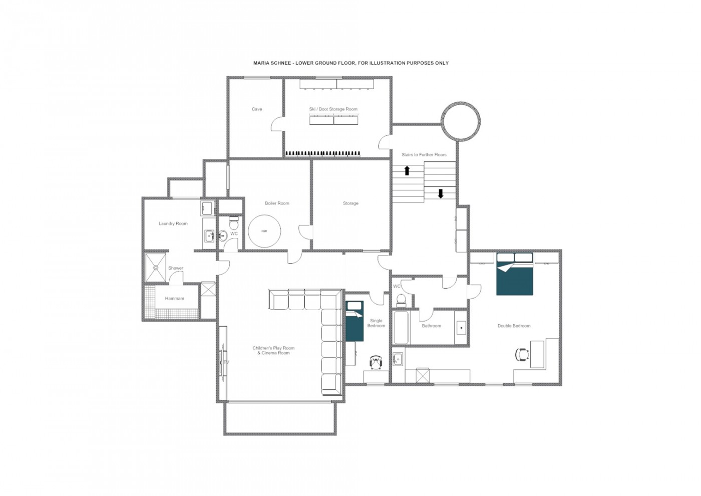 Chalet Maria Schnee St Anton Floor Plan 2